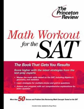 Paperback Math Workout for the New SAT Book