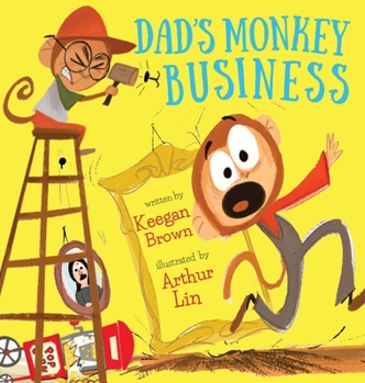 Hardcover Dad's Monkey Business Book