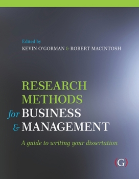 Paperback Research Methods for Business and Management Book