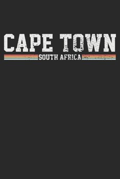 Notebook Journal: Cape Town South Africa 6x9 Dot Grid 120 Pages