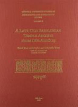 Cusas 08: A Late Old Babylonian Temple Archive from Dūr-Abiesuḫ