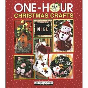 Hardcover One-Hour Christmas Crafts for Kids Book