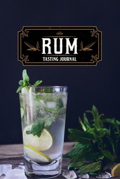 Rum Alcohol Distillery Tasting Sampling Costing Journal Notebook Diary Log Book - Ice Cold: Spirits Liquor Bartender Mixology Lover Connoisseur Gift ... 6” x 9” Inch for Review Tracking and Testing