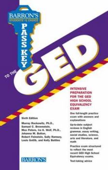 Paperback Pass Key to the GED Book