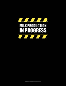 Paperback Milk Production in Progress: Genkouyoushi Notebook Book