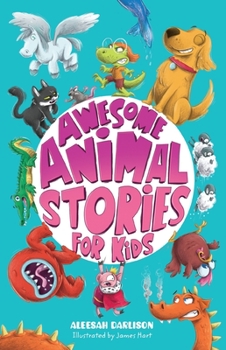 Paperback Awesome Animal Stories for Kids Book