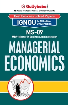 Paperback MS-09 Managerial Economics Book