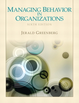 Paperback Managing Behavior in Organizations Book