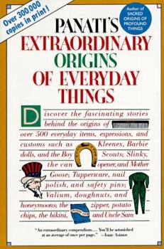 Paperback Extraordinary Origins of Everyday Things Book