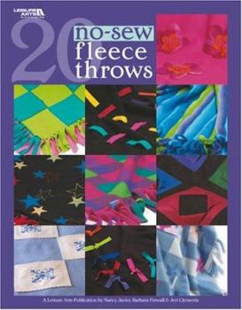 Paperback 20 No-Sew Fleece Throws Book
