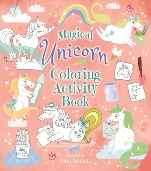 Paperback Magical Unicorn Coloring Activity Book