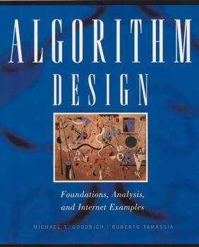 Paperback Algorithm Design: Foundations, Analysis, and Internet Examples Book