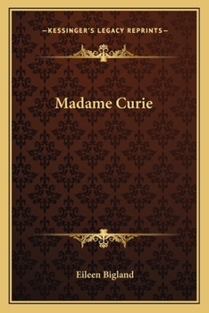 Paperback Madame Curie Book