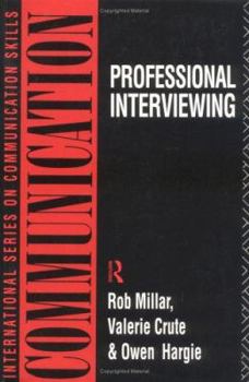 Paperback Professional Interviewing Book