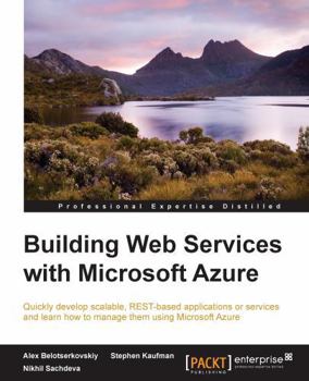 Paperback Building Web Services with Microsoft Azure Book