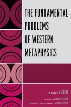 Paperback The Fundamental Problems of Western Metaphysics Book