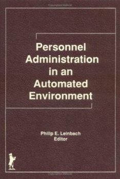 Hardcover Personnel Administration in an Automated Environment Book