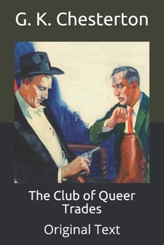 Paperback The Club of Queer Trades: Original Text Book