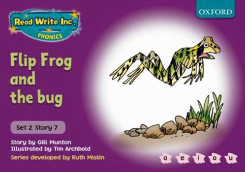 Paperback FLIP FROG AND THE BUG - PURPLE 2 Book