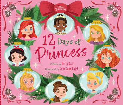 Hardcover 12 Days of Princess Book