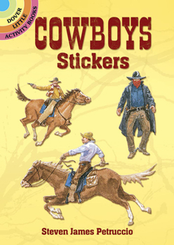 Paperback Cowboys Stickers Book