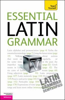 Paperback Essential Latin Grammar: A Teach Yourself Guide Book