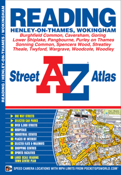 Paperback Reading A-Z Street Atlas Book