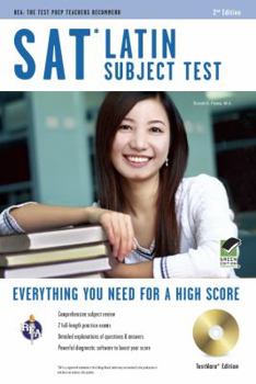 Paperback SAT Latin Subject Test, TestWare Edition [With CDROM] Book