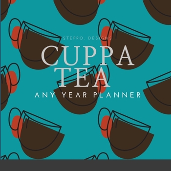 Paperback Cuppa Tea Any Year Planner Book