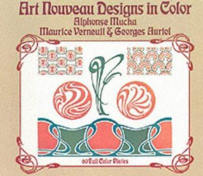 Paperback Art Nouveau Designs in Color Book