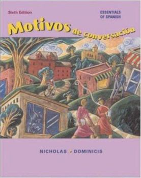 Hardcover Motivos de Conversacion with Listening Comprehension CD and Student CD-ROM Book