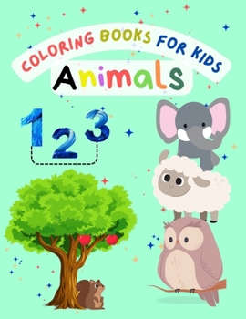 Paperback Animal coloring book for kids Book