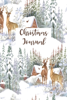 Paperback Christmas Journal: A Christmas Themed Journal Notebook for all your Holiday Notes Book