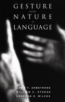 Paperback Gesture and the Nature of Language Book