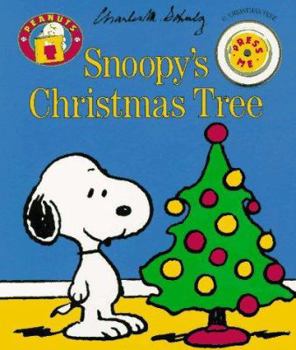 Hardcover Snoopy's Christmas Tree Book