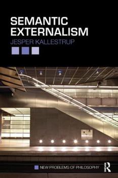 Paperback Semantic Externalism Book