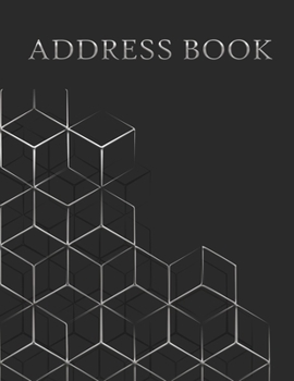 Paperback Address Book: Large Print Telephione Book & Addresses Book with Tabs Book