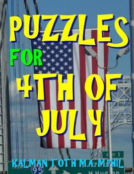 Puzzles for 4th of July: 133 Large Print Themed Word Search Puzzles