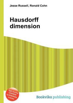 Paperback Hausdorff Dimension Book