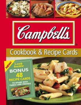 Hardcover-spiral Campbell s Cookbook & Recipe Cards Book