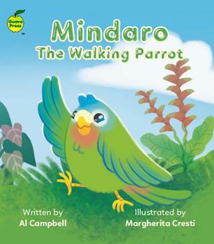 Paperback Guava Press Mindaro the Walking Parrot. Book