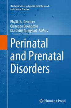 Paperback Perinatal and Prenatal Disorders Book