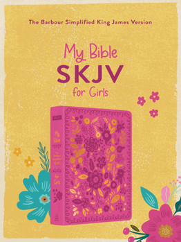 Hardcover My Bible Skjv for Girls (Pink and Gold Florals) Book