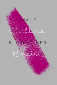 Just a Girlboss: Notizbuch, 120 Seiten, Punktraster
