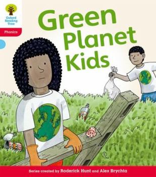 Paperback Oxford Reading Tree: Level 4: Floppy's Phonics Fiction: Green Planet Kids Book