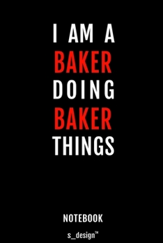 Paperback Notebook for Bakers / Baker: awesome h Book