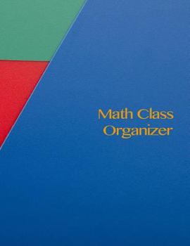 Paperback Math Class Organizer Book