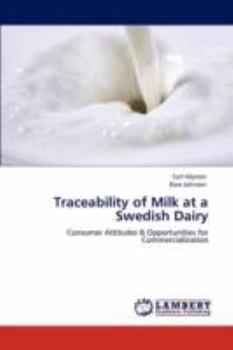 Paperback Traceability of Milk at a Swedish Dairy Book