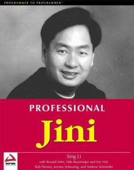 Paperback Professional Jini Book