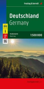 Map Germany Road Map, 1:500,000 Book